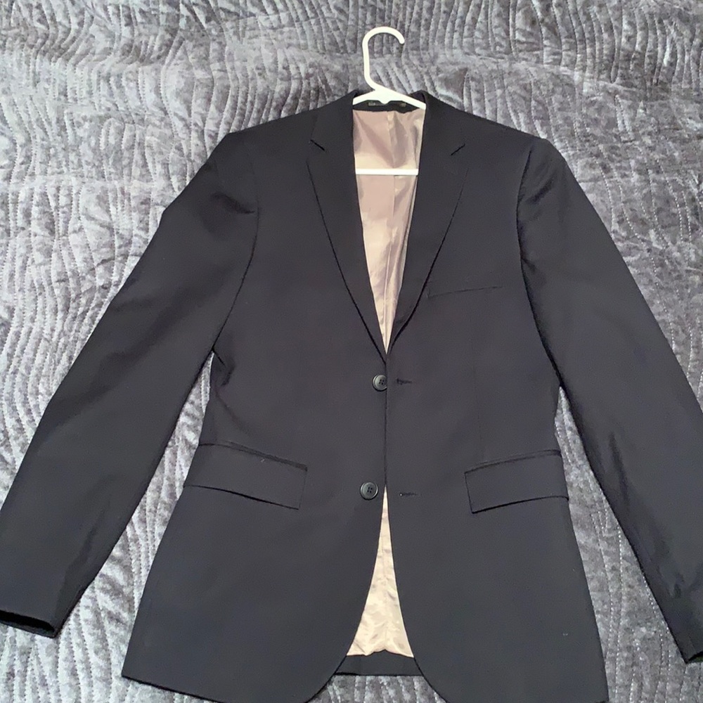 Navy Blue Topman Blazer. Size 34